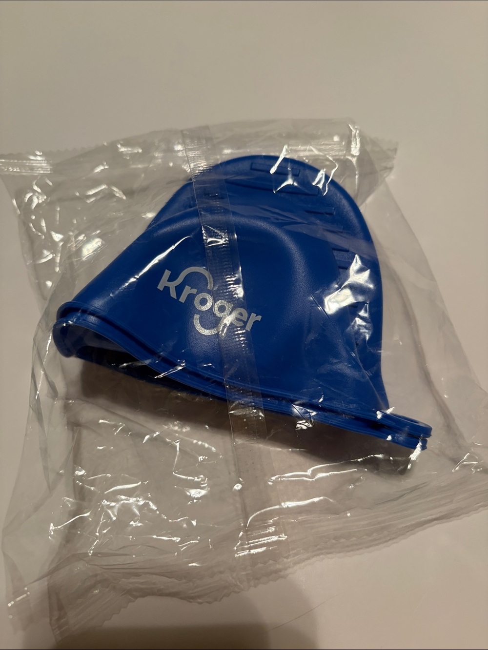 Kroger Blue Silicone Oven Mitt